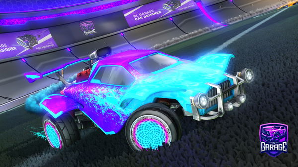 A Rocket League car design from LeBib_Qc