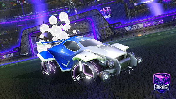 A Rocket League car design from Miguelumpt_