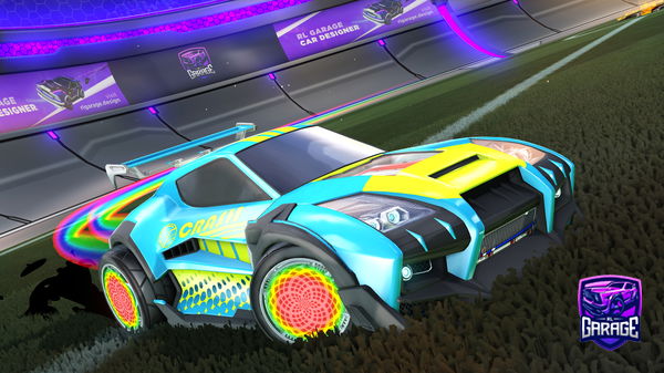 A Rocket League car design from ProGamer4895