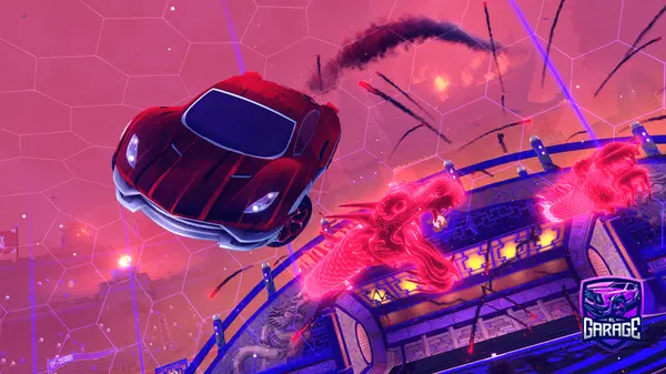 A Rocket League car design from Hug904hd