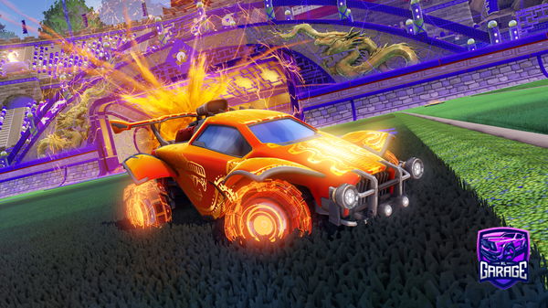 A Rocket League car design from JDGG77
