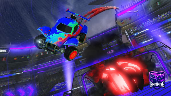 A Rocket League car design from Jowers1234