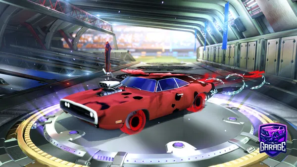 A Rocket League car design from rengoko