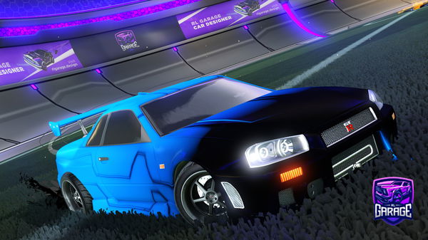 A Rocket League car design from SmashingRhino22