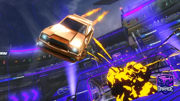 A Rocket League car design from GamerBoyRBLX