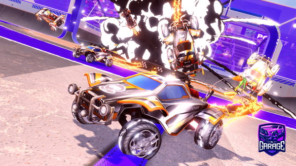 A Rocket League car design from Devilhound22