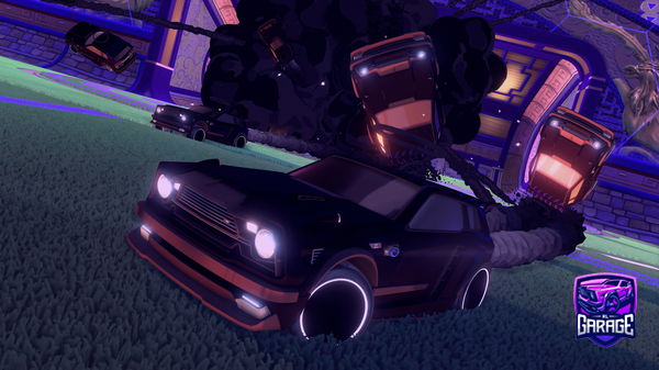 A Rocket League car design from raven10