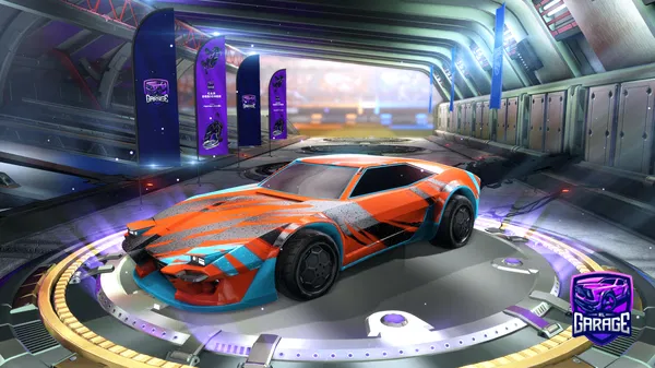 A Rocket League car design from Rogelio_eaa