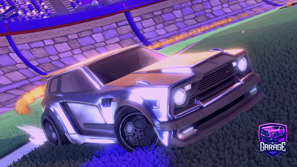 A Rocket League car design from fux142