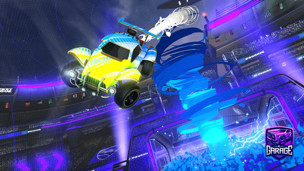 A Rocket League car design from RocketBisq