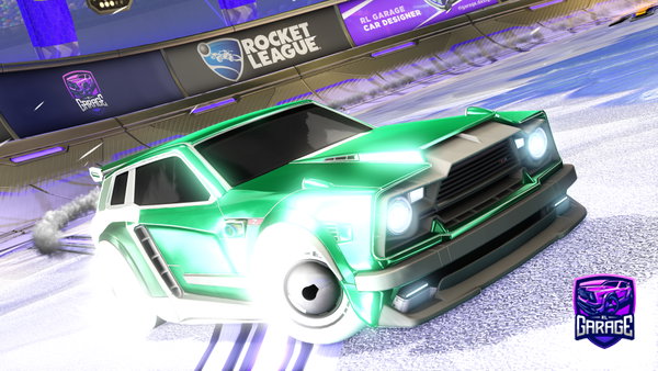 A Rocket League car design from Jharon4SP