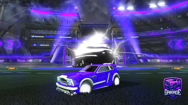 A Rocket League car design from alel20062008