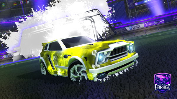 A Rocket League car design from Galactic_corp