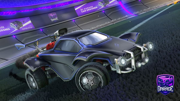 A Rocket League car design from JeffersonPine405