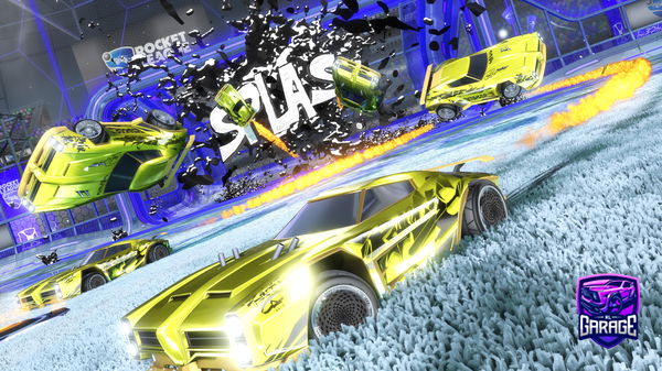 A Rocket League car design from Clone512