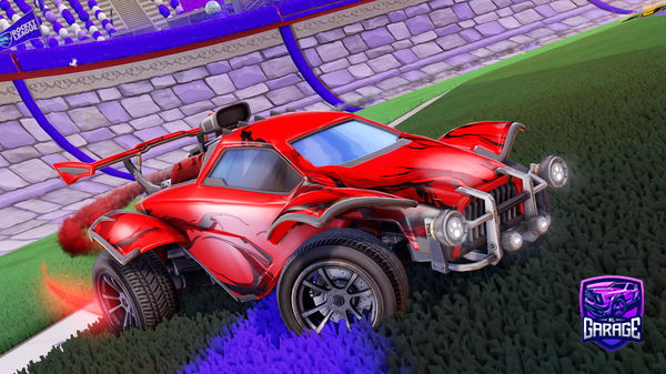 A Rocket League car design from The_Steve