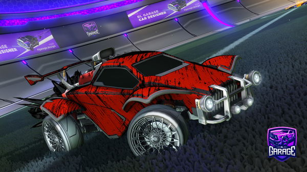 A Rocket League car design from ITFC_Chendall