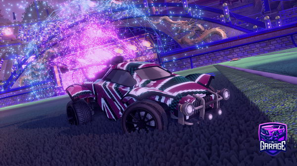 A Rocket League car design from zestypirahna