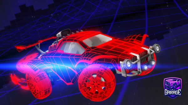A Rocket League car design from GOLDBLOODED1983