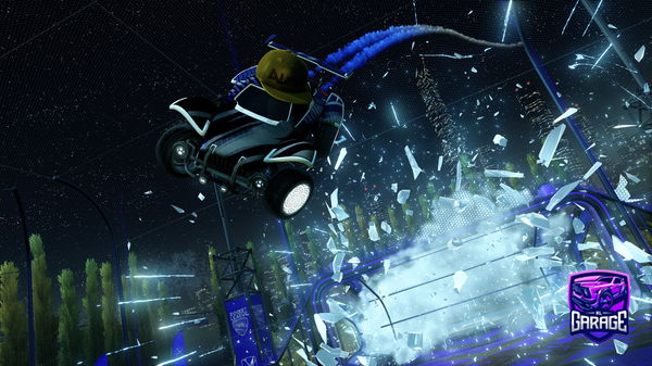 A Rocket League car design from HeroFayez1