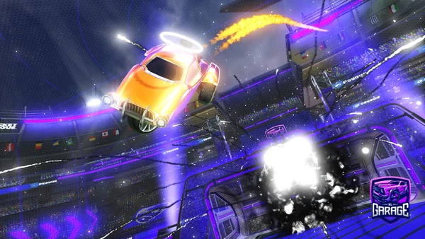 A Rocket League car design from Darknitw
