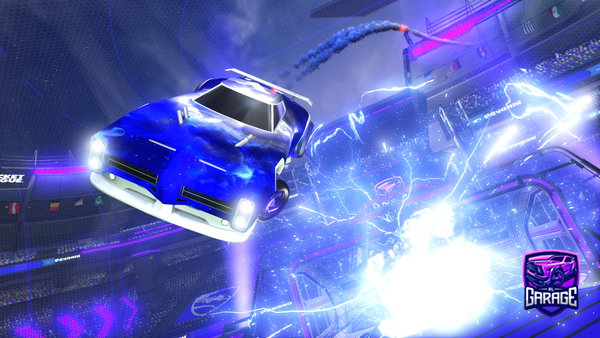 A Rocket League car design from frontal0