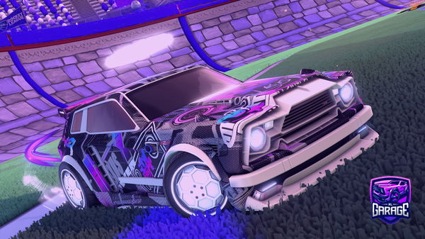 A Rocket League car design from N0D4T