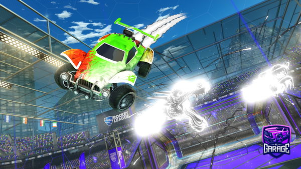 A Rocket League car design from Outshadow2005