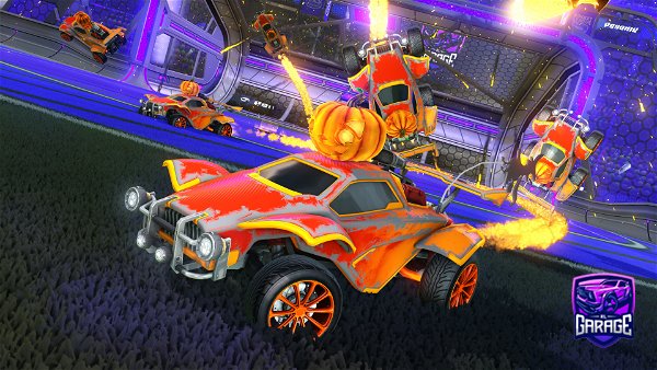 A Rocket League car design from Boxcometomyhand