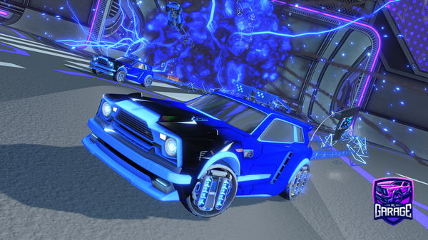A Rocket League car design from Pokebatman
