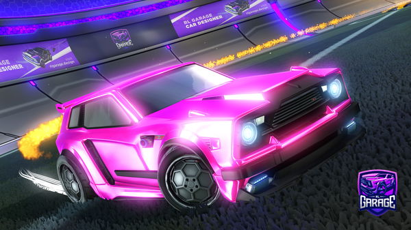 A Rocket League car design from XviplerX