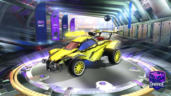 A Rocket League car design from Ryski10