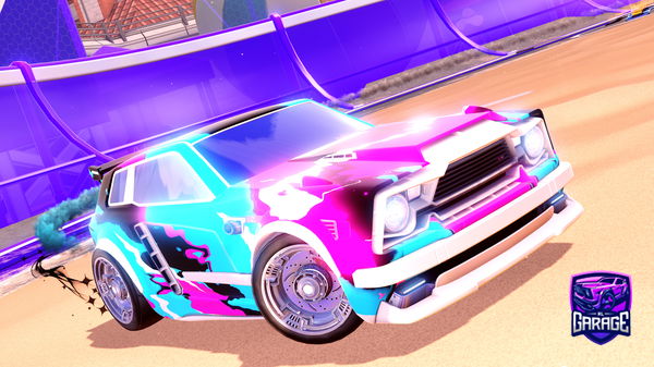 A Rocket League car design from freexi