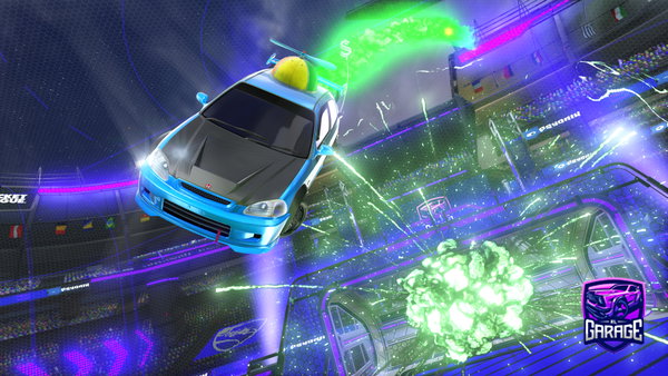A Rocket League car design from benjamineduardosaavedrav