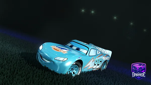 A Rocket League car design from ScarySolomon