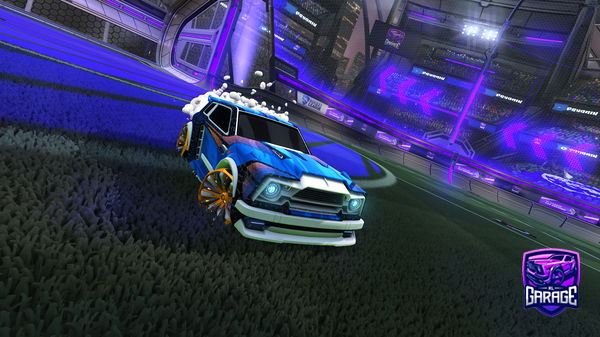 A Rocket League car design from agentduck