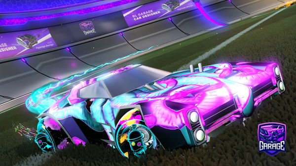 A Rocket League car design from GalaxyPhysix