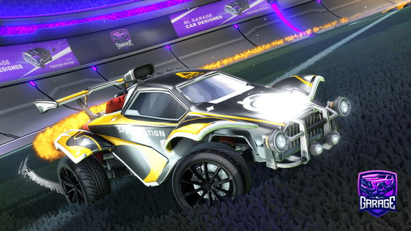 A Rocket League car design from Law07