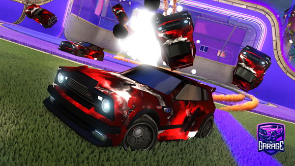 A Rocket League car design from RLisgoated12