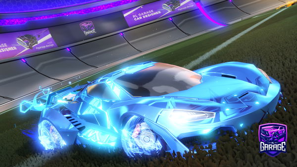 A Rocket League car design from DarkWolf_Justin7