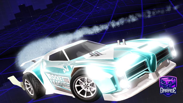 A Rocket League car design from KingBryson