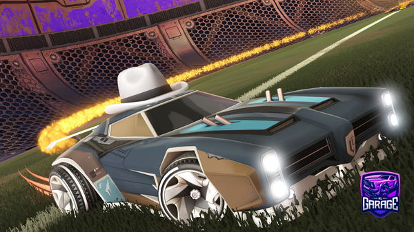 A Rocket League car design from SWIZZNALDO