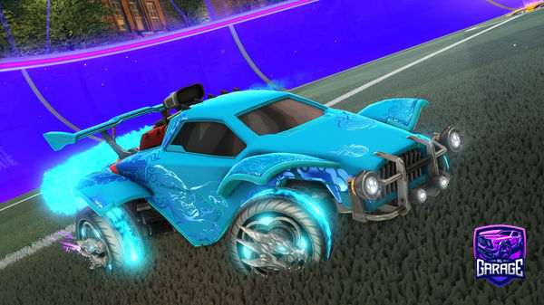 A Rocket League car design from Max-1105