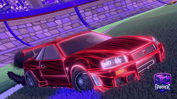 A Rocket League car design from ReviloFX