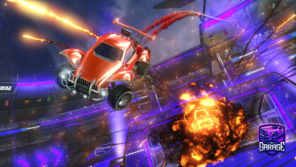 A Rocket League car design from Faraz69