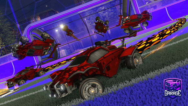 A Rocket League car design from RLGarage