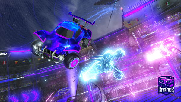 A Rocket League car design from 4L1