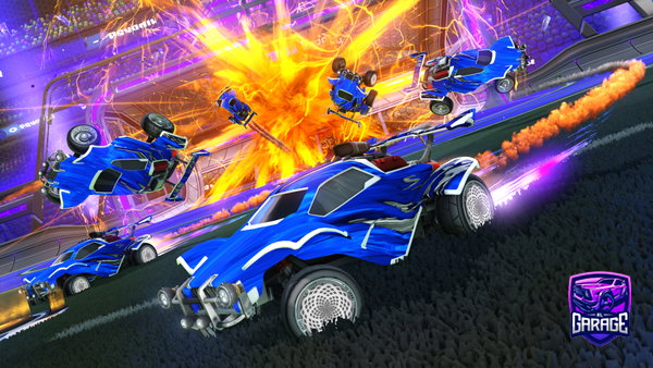 A Rocket League car design from RougeDemonKB