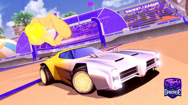 A Rocket League car design from crzZ97benji