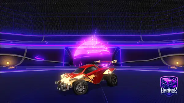 A Rocket League car design from PRPLWINGS